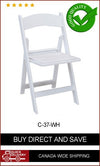 CFD-37 Ultra-Strong Resin Folding Chair "Martha Chair"