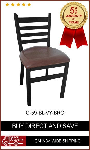 C-59 Ladderback Restaurant Chairs PALLET of 30