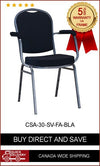 CSA-30 Stacking Chairs with Arms PALLET of 40