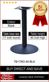 Table Base Kits Round Shaped