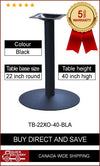 Table Base Kits Round Shaped