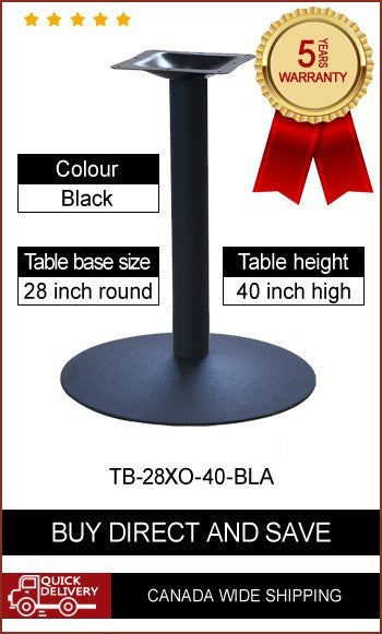 Table Base Kits Round Shaped