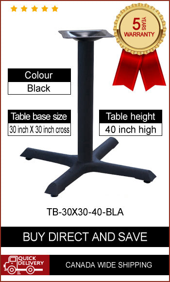 Table Base Kits X Shaped