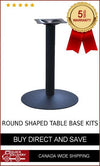 Table Base Kits Round Shaped