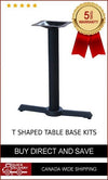 Table Base Kits T Shaped